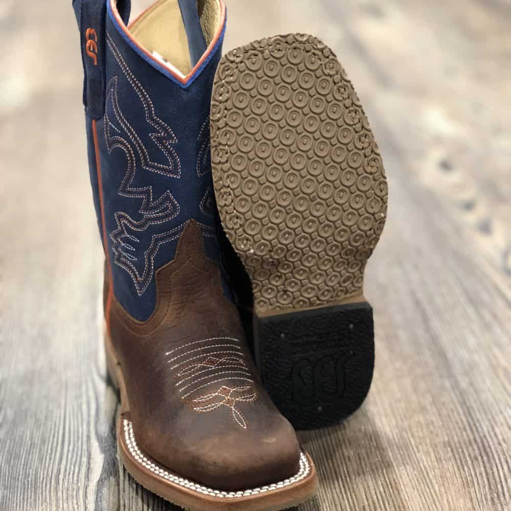 Anderson Bean Kid's Toast Bison Boot Saddle Rags