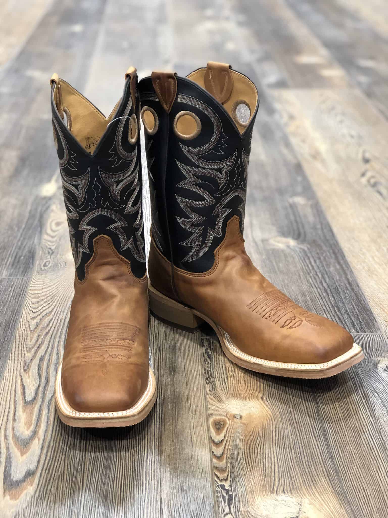 justin caddo brown boots