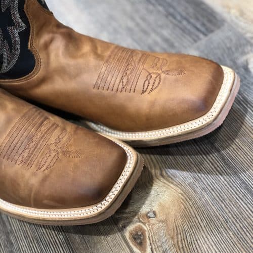 justin caddo brown boots