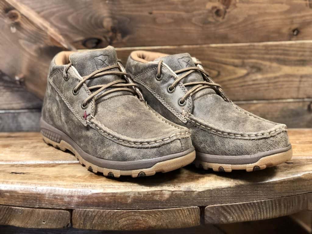 Twisted X Women's Driving Moc with CellStretch - Saddle Rags