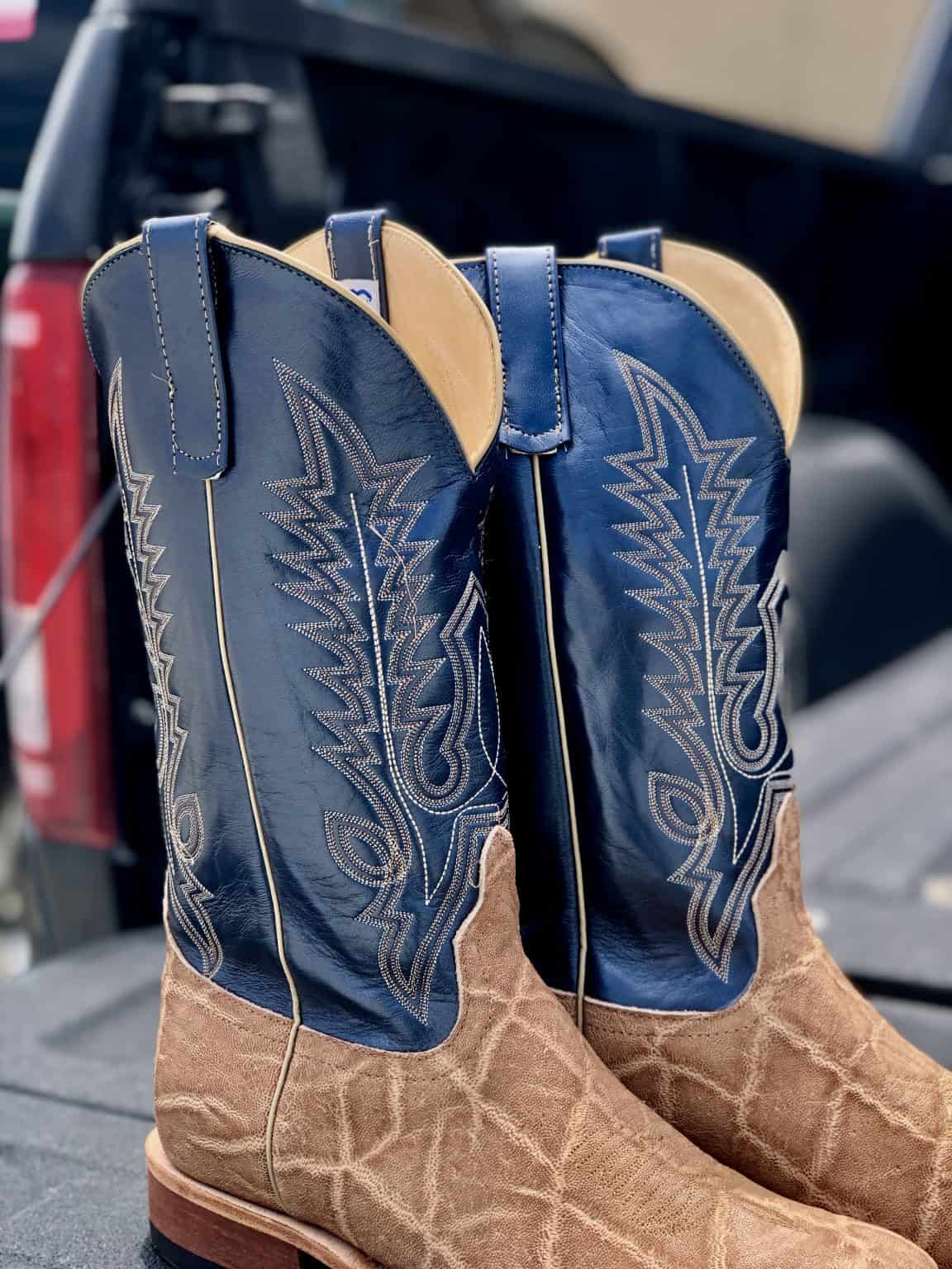 anderson bean elephant skin boots