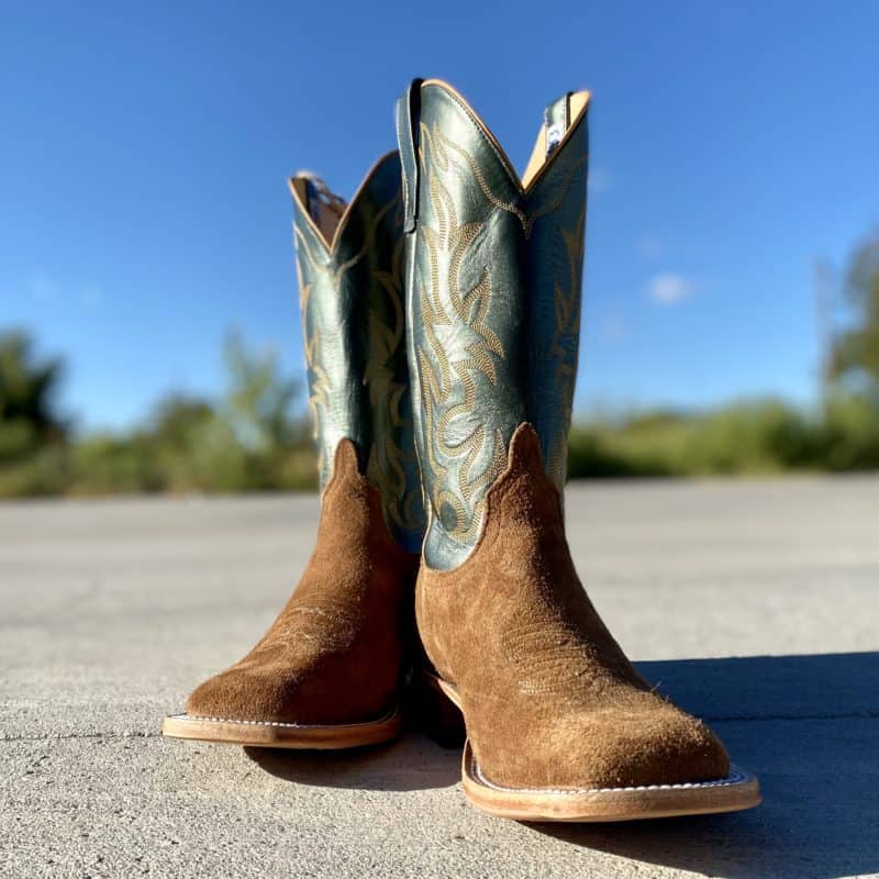 justin caddo brown boots