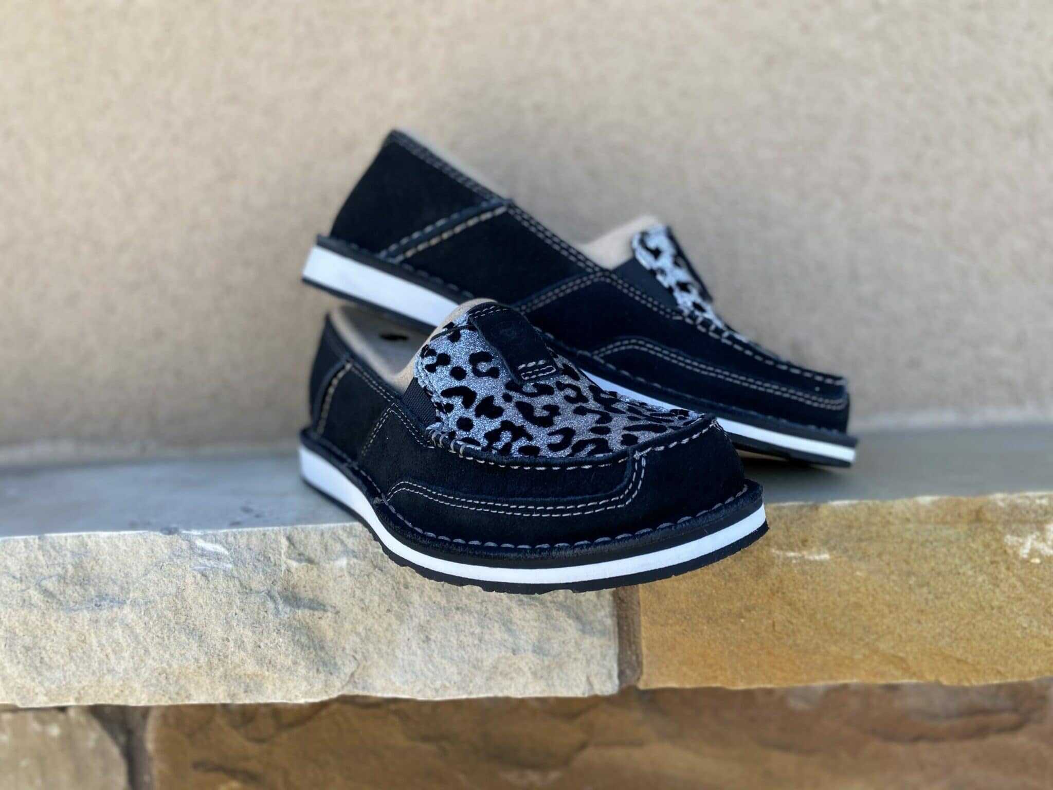 black ariat cruisers