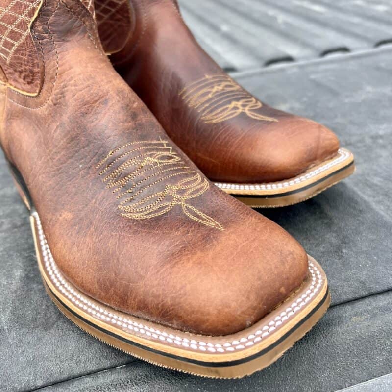 Anderson Bean Men's Mike Tyson Bison Boot Saddle Rags