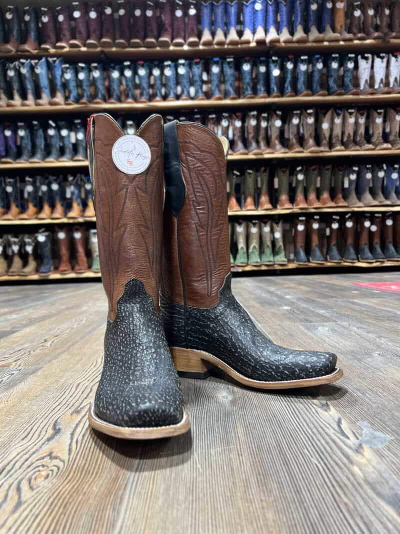 Olathe Men's Black Safari Shark Boot - Saddle Rags