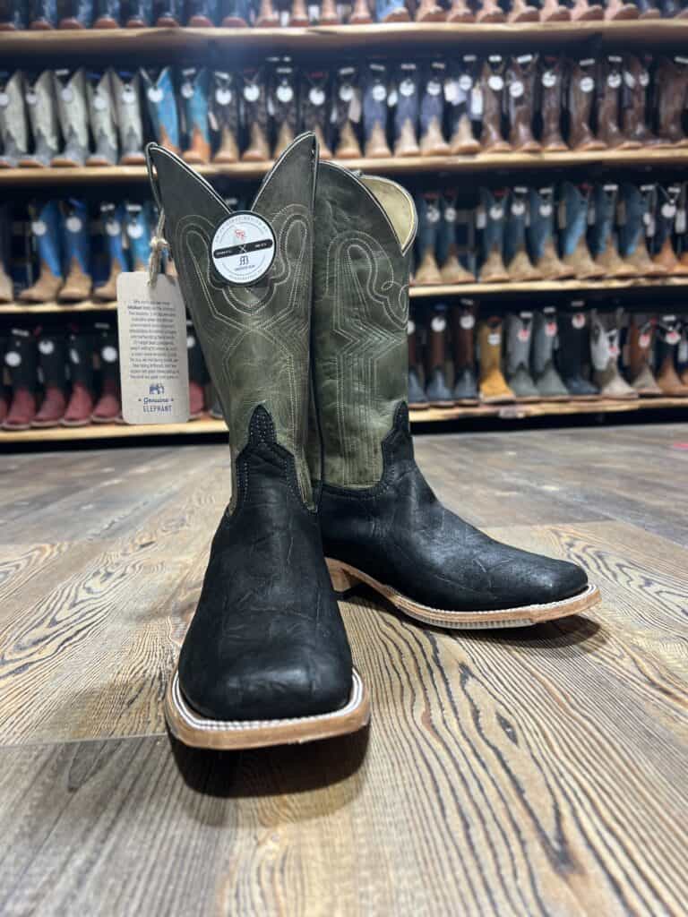 Anderson Bean Men's Black Buffed Elephant Boot - Saddle Rags