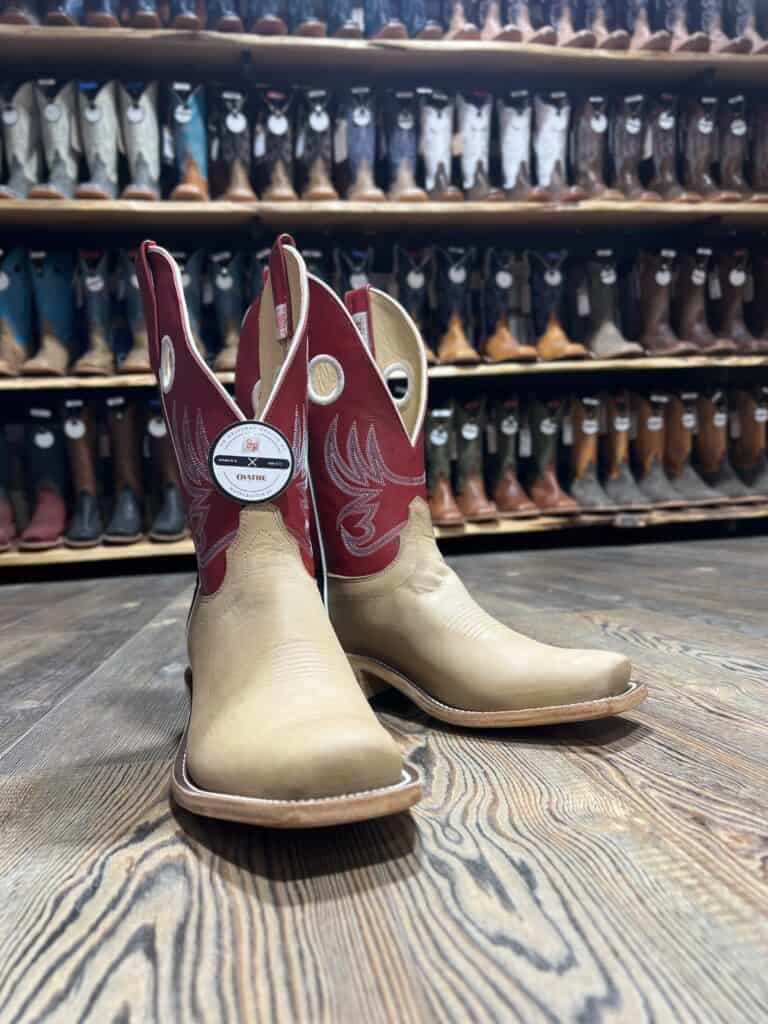 Olathe Men's Beeswax Mesquite Boot - Saddle Rags