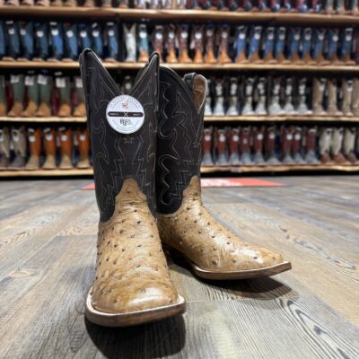 Black Jack Burnished Tan Full Quill Boot