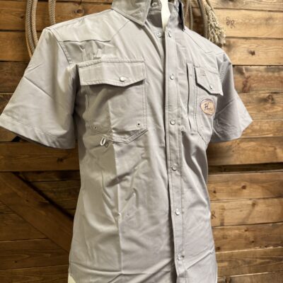 HornKnot Gray Short Sleeve Shirt