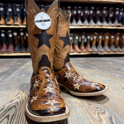 Black Jack Men's Hand Tooled Boot