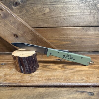 Otter-Messer Mercator Knife - Olive/Carbon Steel