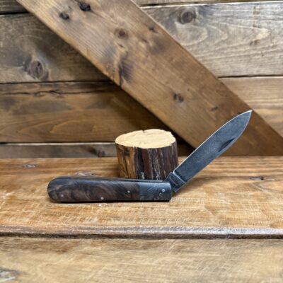 Otter Steiger Knife - Walnut/Carbon Steel