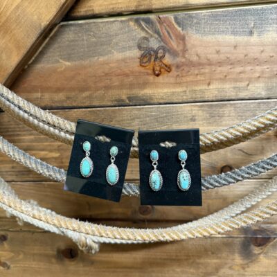 The Lizzie Turquoise Earrings