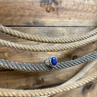 Single Stone Lapis Ring
