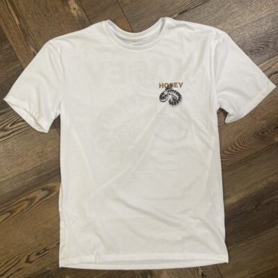 Mens Hooey S/S Rattle Tee White/Black