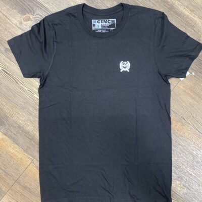 Mens Cinch S/S Tee Black/Pink/Purple