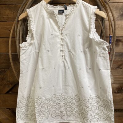 Womens Cruel Ember Tank White