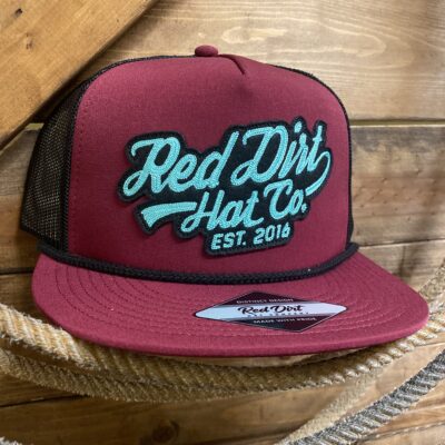 Red Dirt Hat Co. Ember/Teal Rope Cap