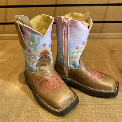 Roper Toddler Square Toe Boot Pretty Lil Cactus