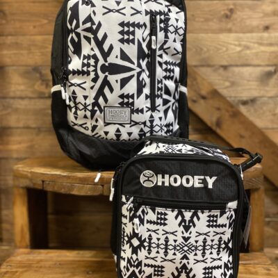 Hooey Rockstar Black/White Aztec Backpack