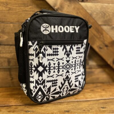 Hooey Black/White Aztec Lunchbox
