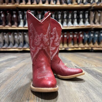 Macie Bean Girl's Rodeo Red Boot