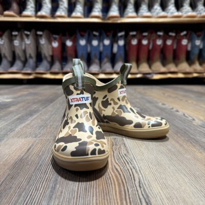 XTRATUF Kid's Ankle Deck Boot - Duck Camo
