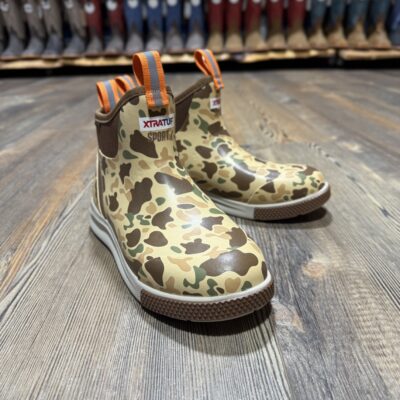 XTRATUF Men's 6" Ankle Deck Boot Sport - Duck Camo