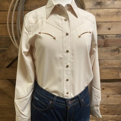 Womens Cruel Denim Classic Western L/S Pearl Snap