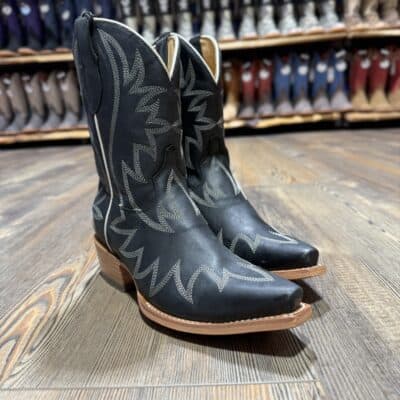 Black Star Boots - Electra Black/Silver