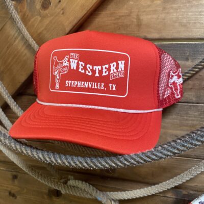 Saddle Rags Cap Red Foam/Red Mesh