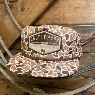 Saddle Rags Cap Cowboy Capital Camo