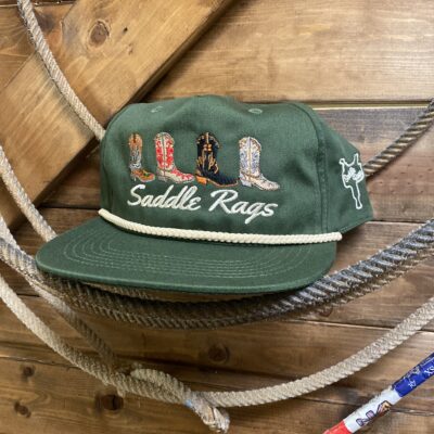Saddle Rags Cap Olive Boots