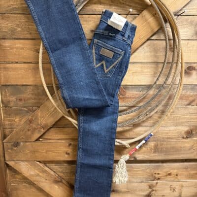 Girls Wrangler Dark Wash Bootcut Jean