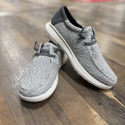Mens Ariat Hilo 2.0 Stretch Casual Shoe Distressed White/Grey