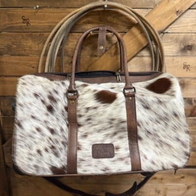 American Darling Rolling Duffle Bag Cowhide/Leather