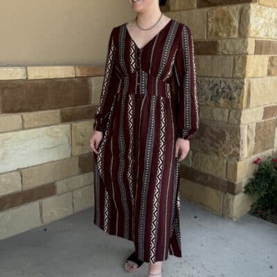 Womens Wrangler Retro Southwest Dress