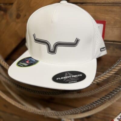Kimes Hard Pressed Cap White