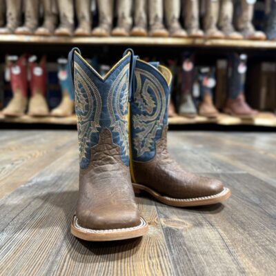 Anderson Bean Kid's Natural Brahma Bison Boot