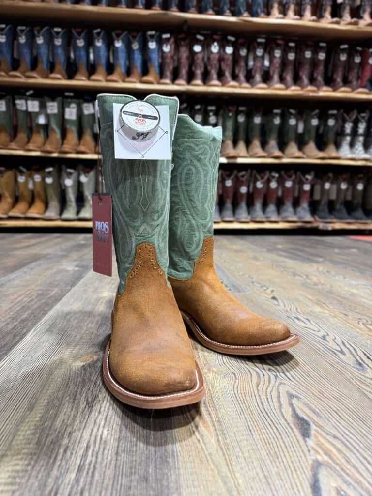 Rios of Mercedes Men's Brackish Waxout Yak Boot - Saddle Rags