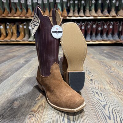 Fenoglio Men's King Ranch Cognac Rough-Out Boot