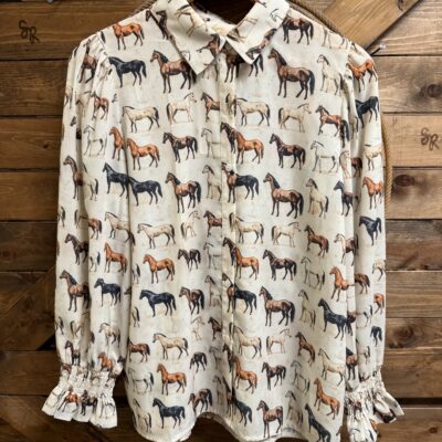 Womens Layerz Caroline L/S Button Down