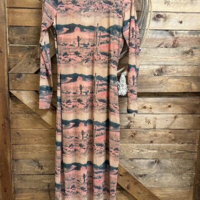 Womens Wrangler Retro Western Maxi