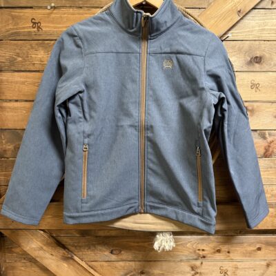 Boys Cinch Bonded Jacket Blue/Brown