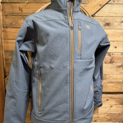 Mens Cinch Bonded Jacket Blue/Tan