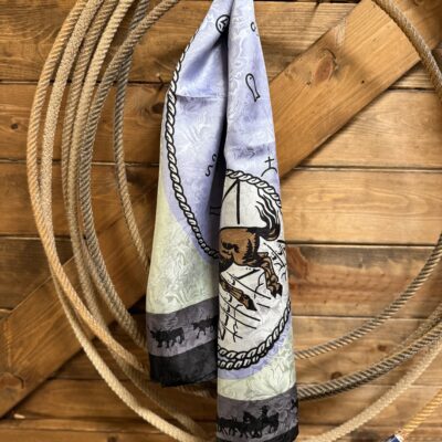 Slate Blue Multi Brand Wild Rag