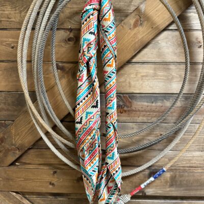 Multi Colored Aztec Wild Rag