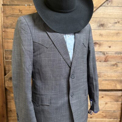 Mens Circle S Sport Coat Carbon Black