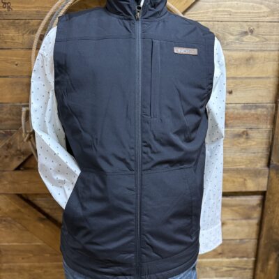 Mens Cinch Quilted Softshell Vest Black