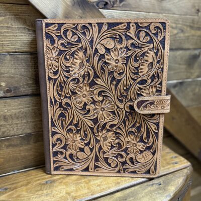 American Darling Tooled Leather Portfolio